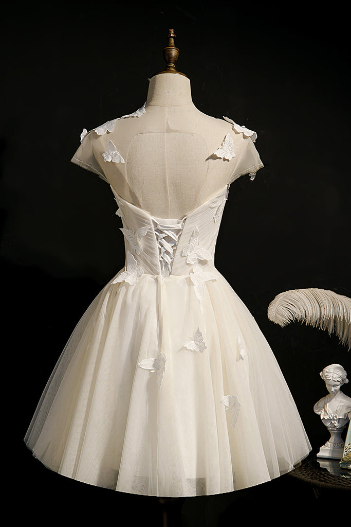 Baby Girl Beautiful Ful Length Princess Fairytale Dress (White)
